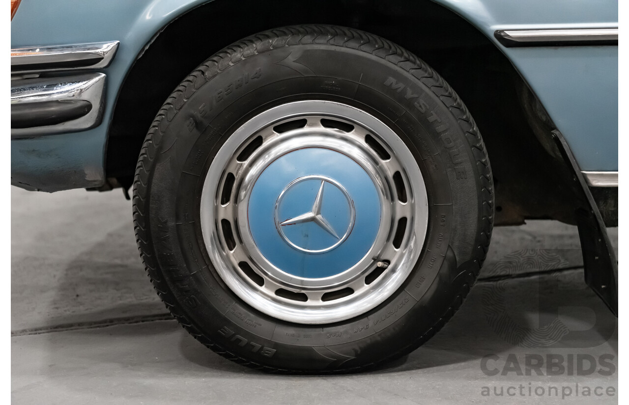1/1973 Mercedes Benz 450SE 4d Sedan Metallic Blue V8 4.5L