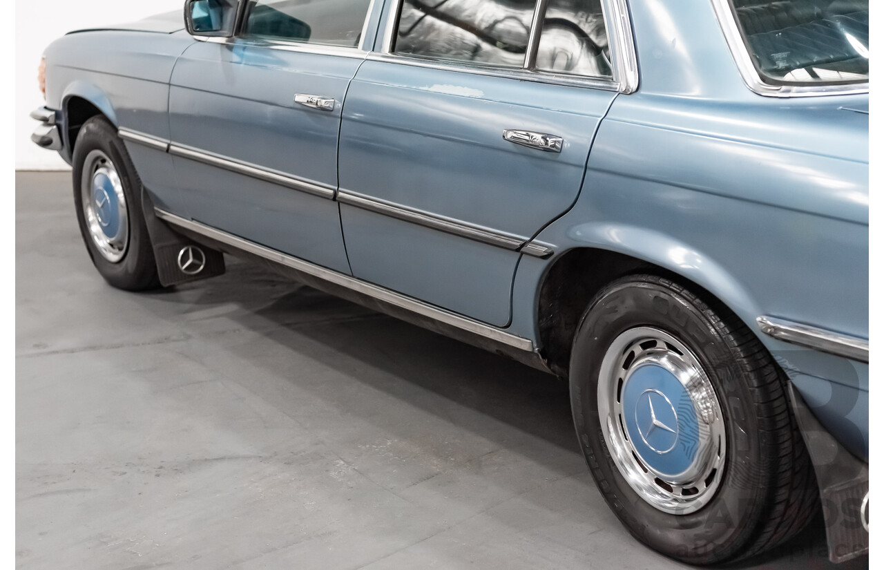 1/1973 Mercedes Benz 450SE 4d Sedan Metallic Blue V8 4.5L