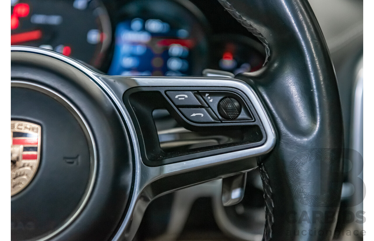 8/2016 Porsche Cayenne Diesel Platinum Edition Series 2 (AWD) 4d Wagon Metallic Black Turbo Diesel V6 3.0L