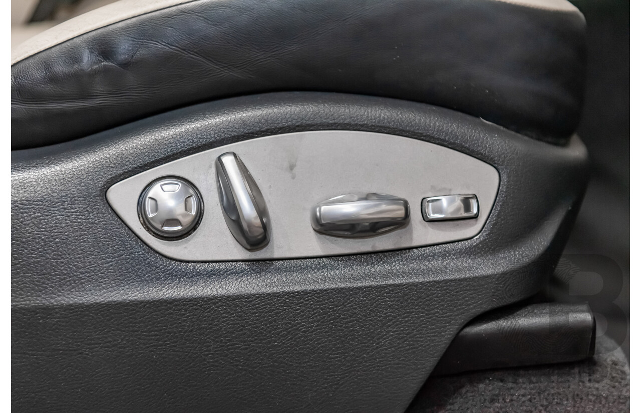 8/2016 Porsche Cayenne Diesel Platinum Edition Series 2 (AWD) 4d Wagon Metallic Black Turbo Diesel V6 3.0L