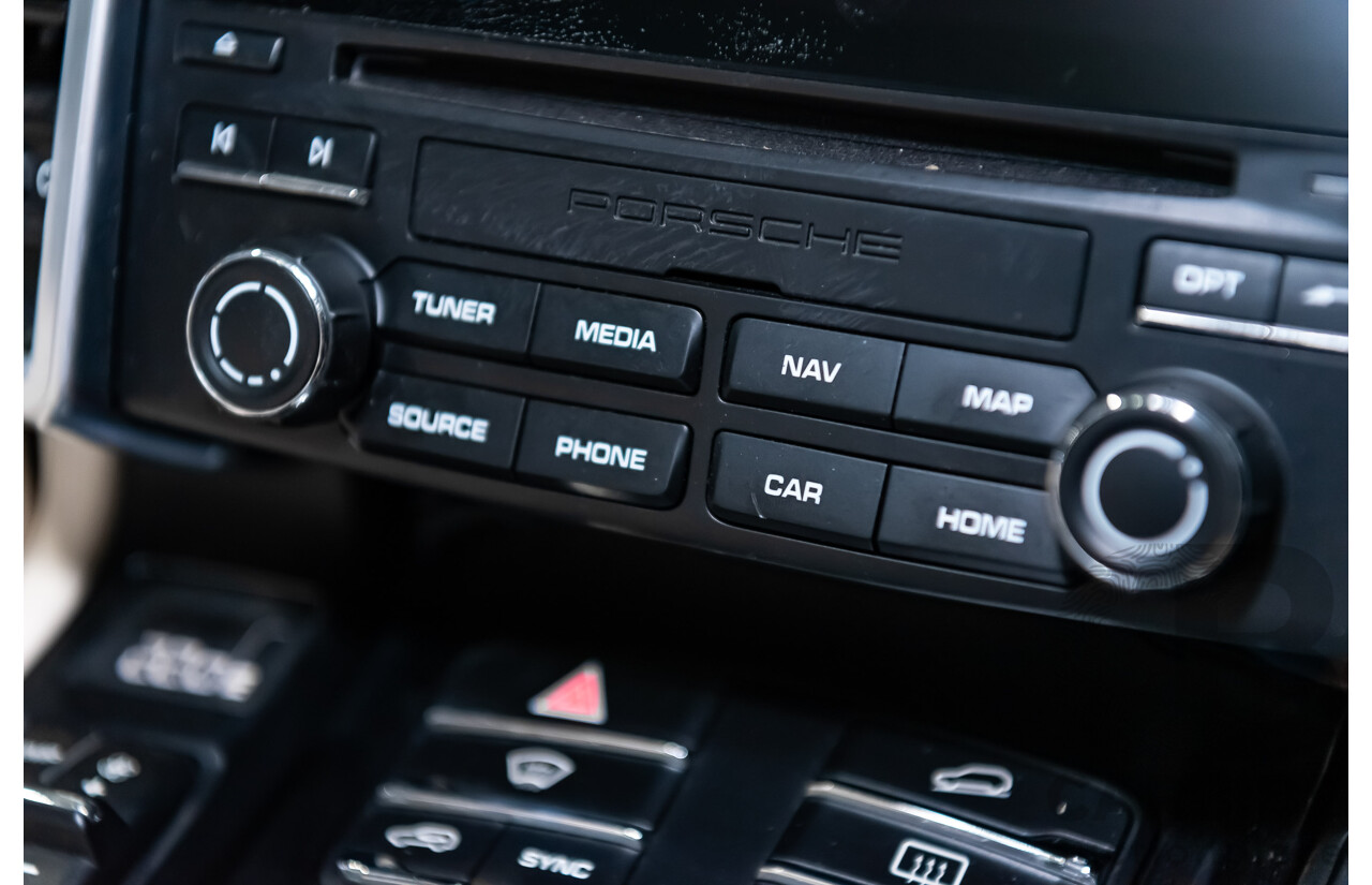 8/2016 Porsche Cayenne Diesel Platinum Edition Series 2 (AWD) 4d Wagon Metallic Black Turbo Diesel V6 3.0L