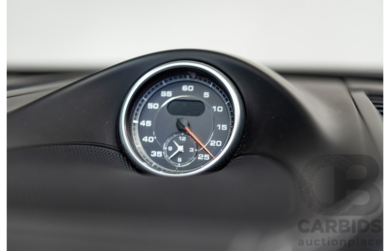 8/2016 Porsche Cayenne Diesel Platinum Edition Series 2 (AWD) 4d Wagon Metallic Black Turbo Diesel V6 3.0L