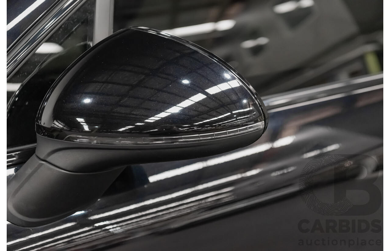 8/2016 Porsche Cayenne Diesel Platinum Edition Series 2 (AWD) 4d Wagon Metallic Black Turbo Diesel V6 3.0L