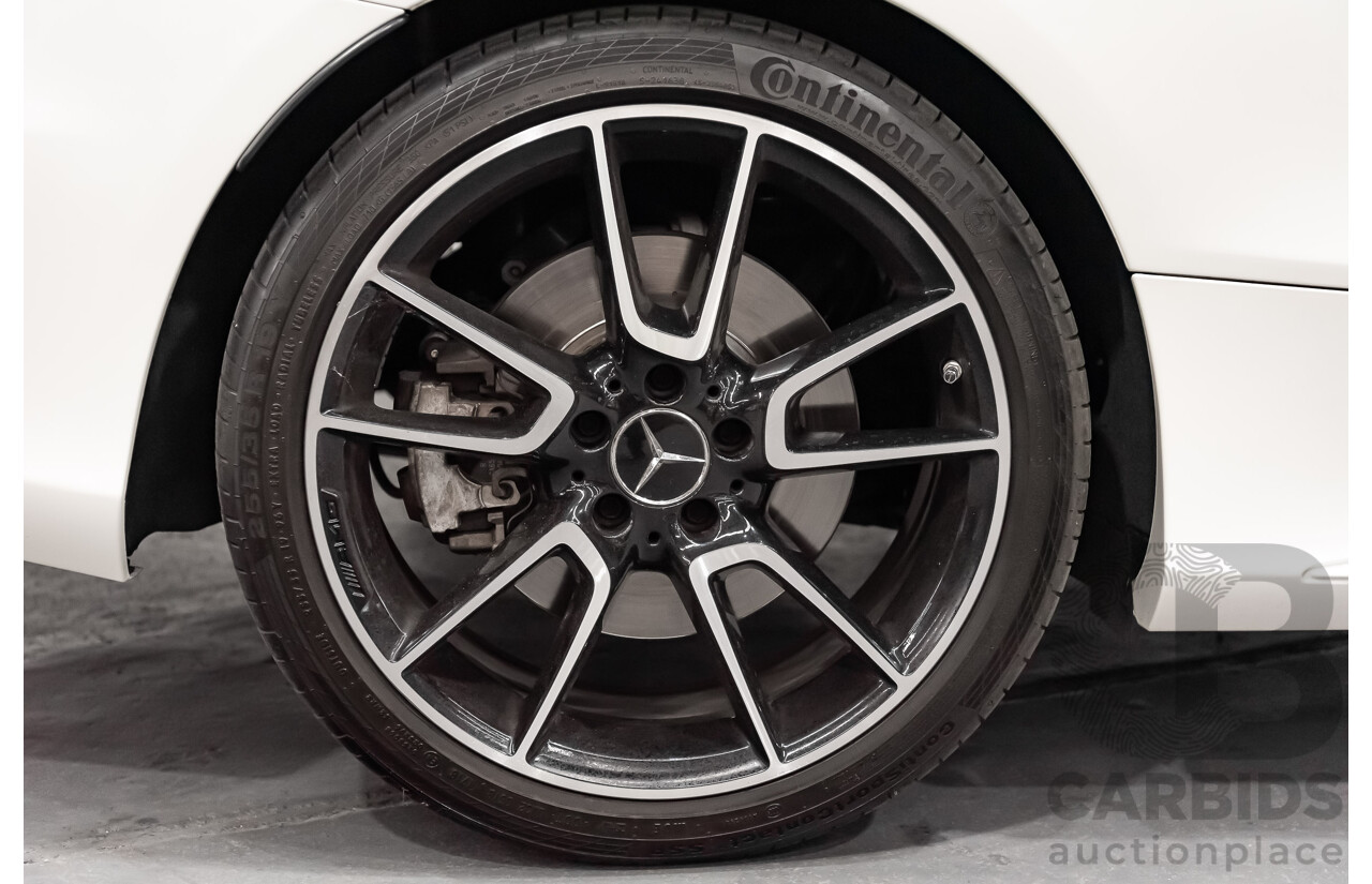 12/2016 Mercedes Benz C43 AMG 4Matic (AWD) 2d Convertible Polar White Twin Turbo V6 3.0L