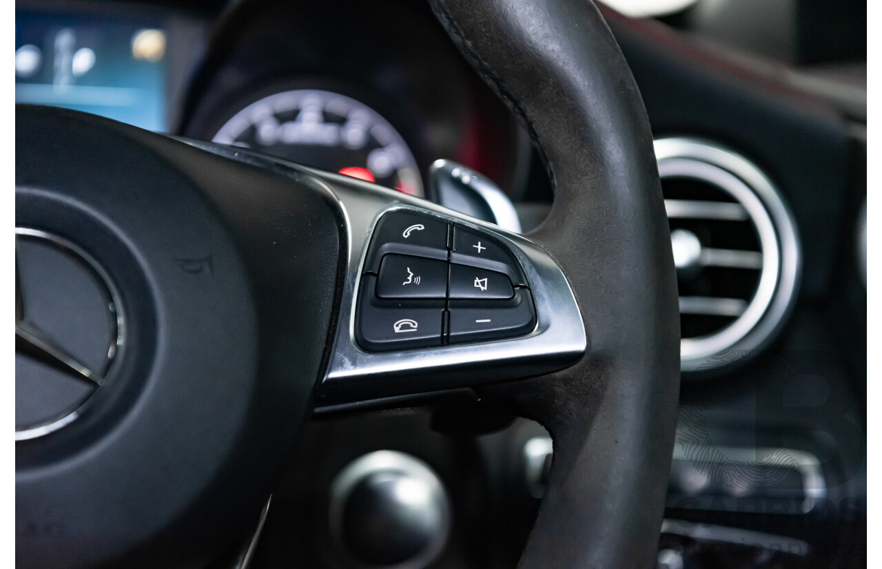 12/2016 Mercedes Benz C43 AMG 4Matic (AWD) 2d Convertible Polar White Twin Turbo V6 3.0L