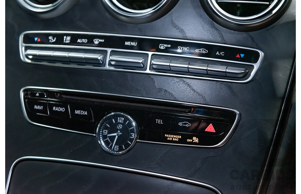 12/2016 Mercedes Benz C43 AMG 4Matic (AWD) 2d Convertible Polar White Twin Turbo V6 3.0L