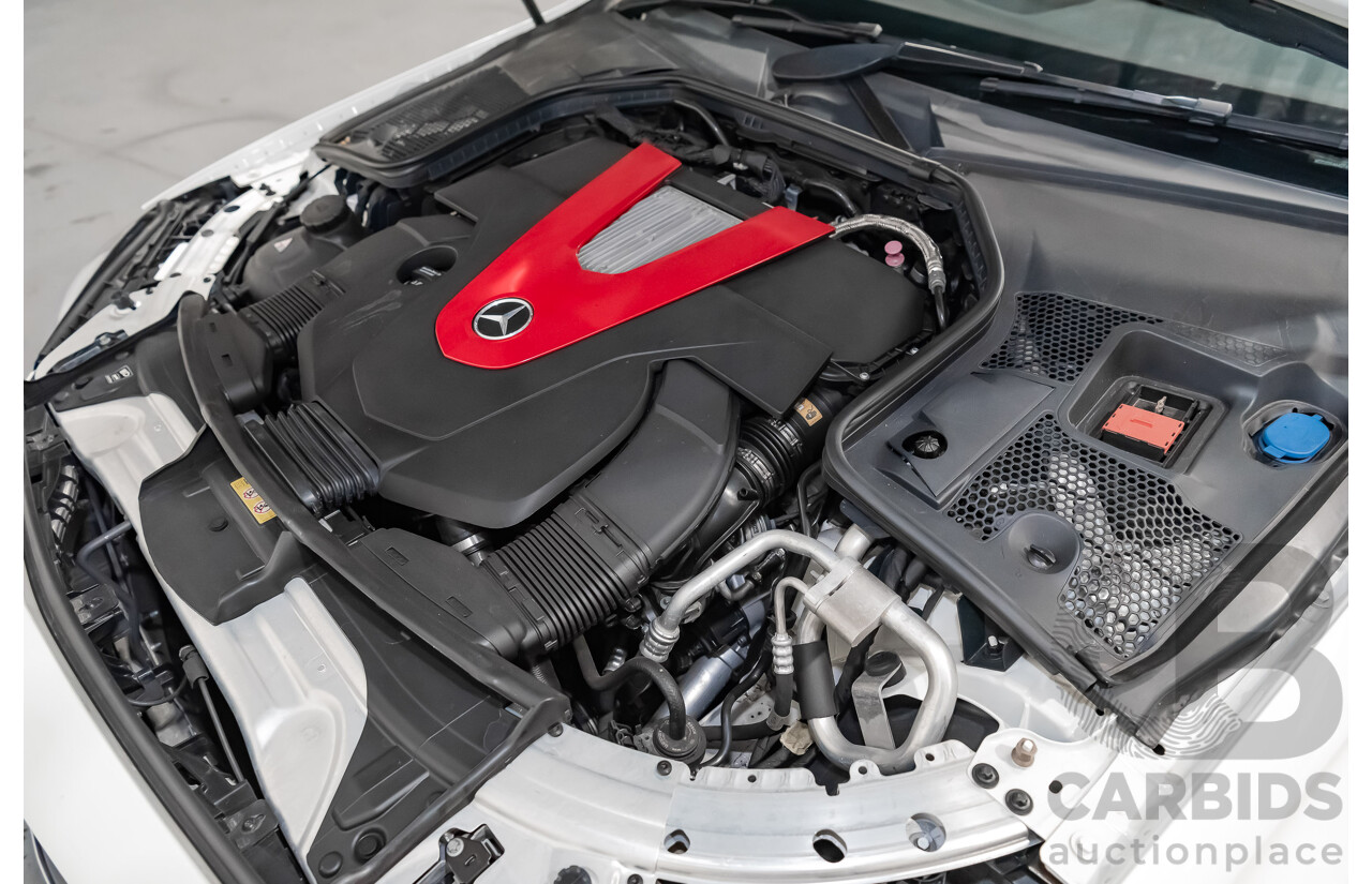 12/2016 Mercedes Benz C43 AMG 4Matic (AWD) 2d Convertible Polar White Twin Turbo V6 3.0L