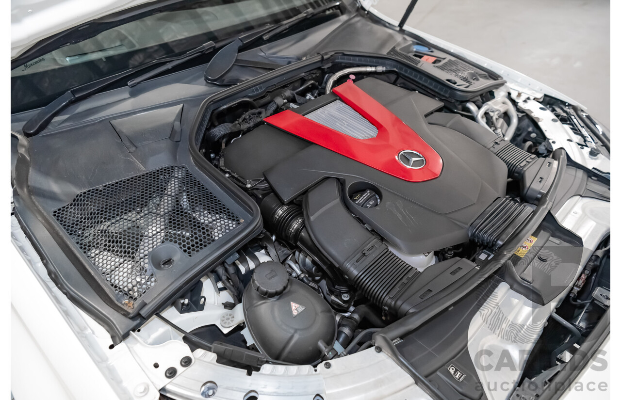 12/2016 Mercedes Benz C43 AMG 4Matic (AWD) 2d Convertible Polar White Twin Turbo V6 3.0L