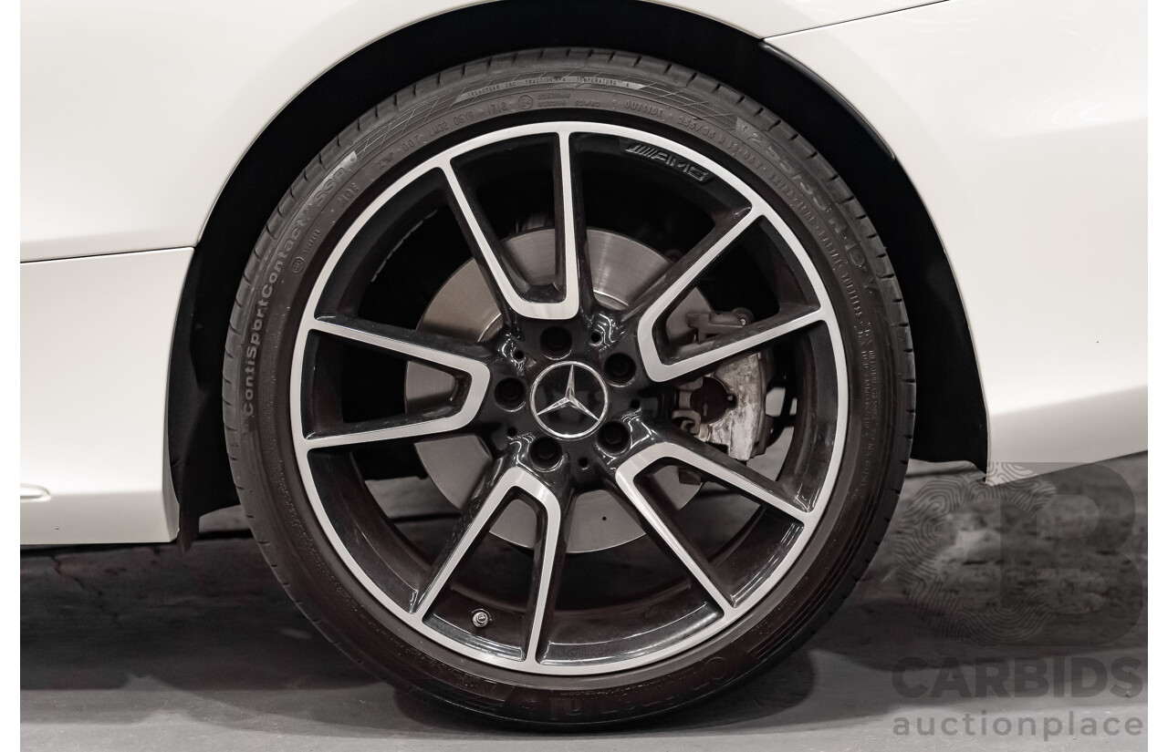 12/2016 Mercedes Benz C43 AMG 4Matic (AWD) 2d Convertible Polar White Twin Turbo V6 3.0L