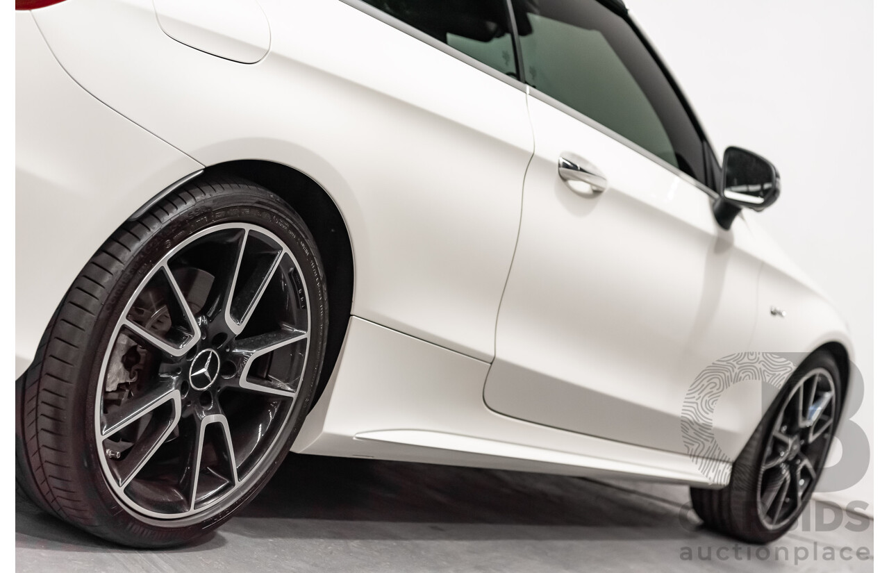 12/2016 Mercedes Benz C43 AMG 4Matic (AWD) 2d Convertible Polar White Twin Turbo V6 3.0L