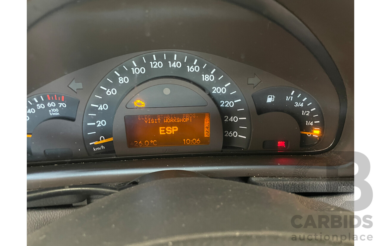 4/2004 Mercedes-Benz C200 Kompressor Elegance W203 4d Sedan Beige 1.8L