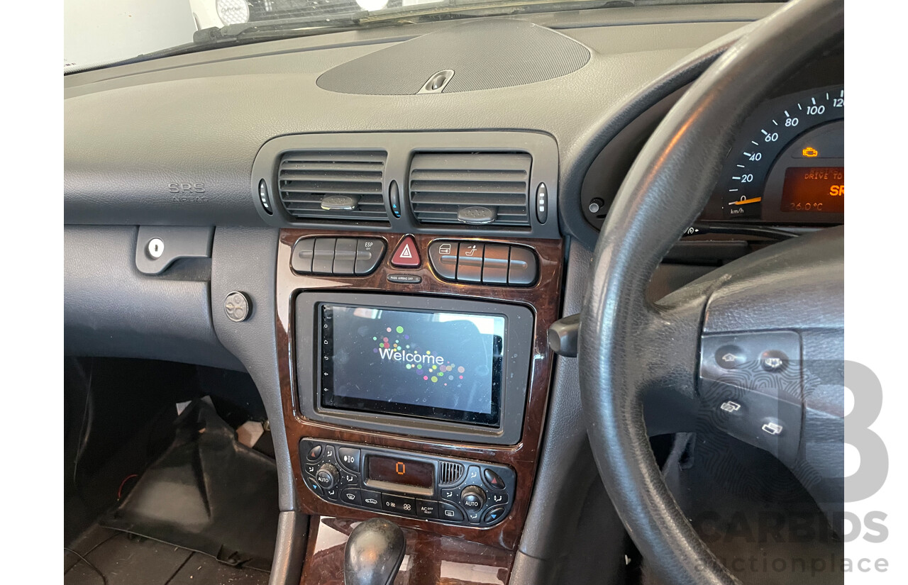 4/2004 Mercedes-Benz C200 Kompressor Elegance W203 4d Sedan Beige 1.8L