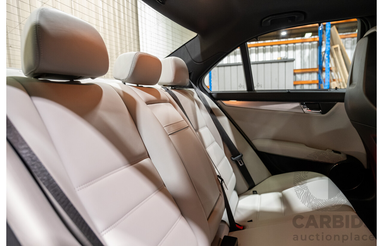 9/2008 Mercedes Benz C63 AMG W204 4d Sedan Palladium Silver Metallic V8 6.3L