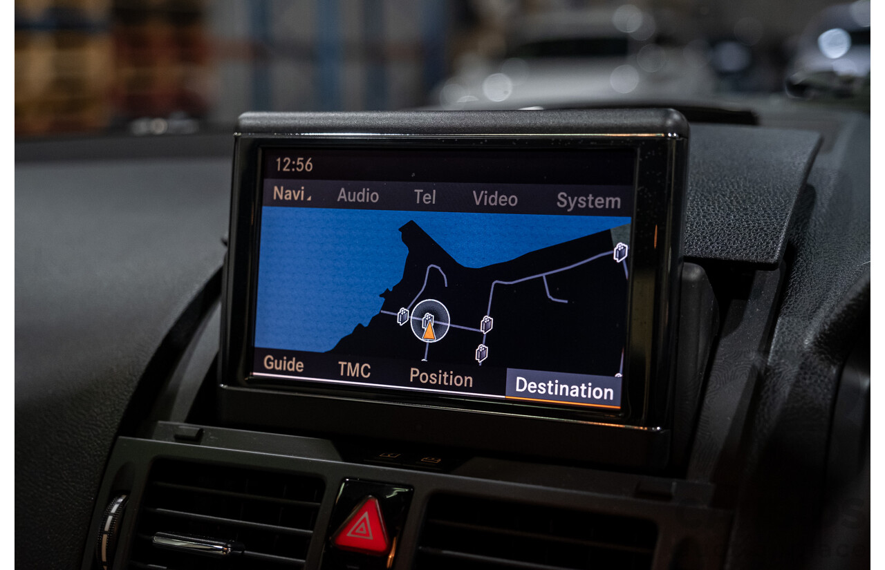 9/2008 Mercedes Benz C63 AMG W204 4d Sedan Palladium Silver Metallic V8 6.3L