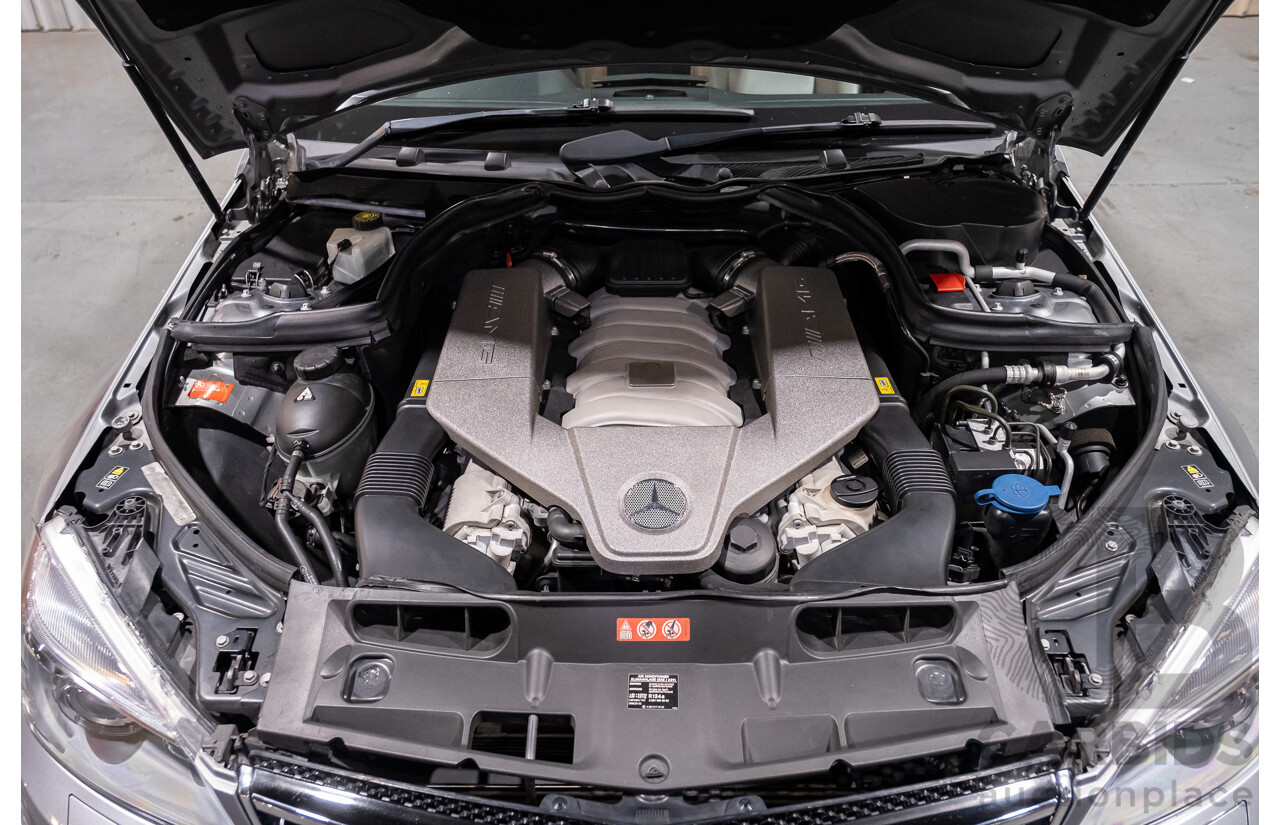 9/2008 Mercedes Benz C63 AMG W204 4d Sedan Palladium Silver Metallic V8 6.3L