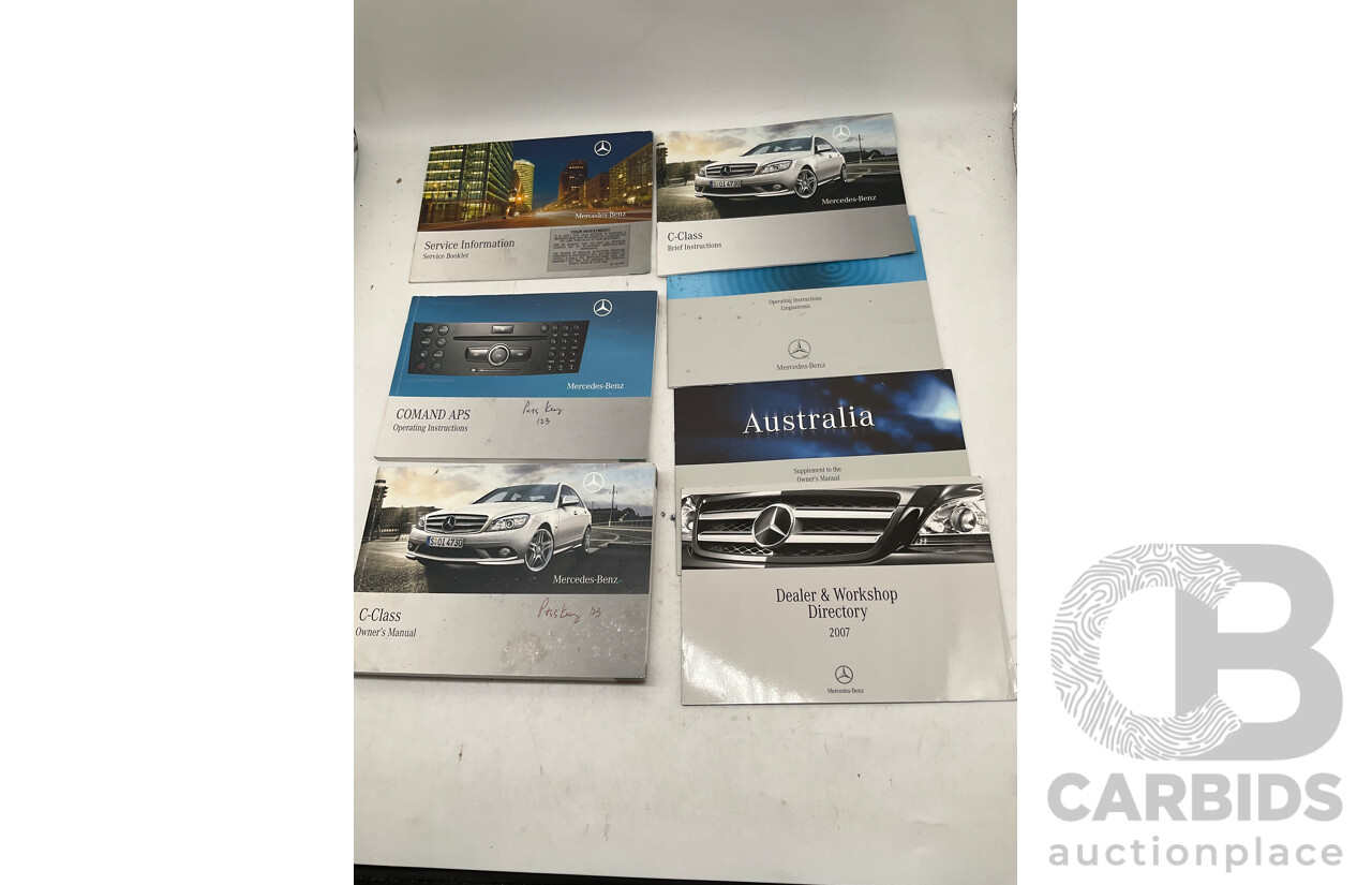 9/2008 Mercedes Benz C63 AMG W204 4d Sedan Palladium Silver Metallic V8 6.3L