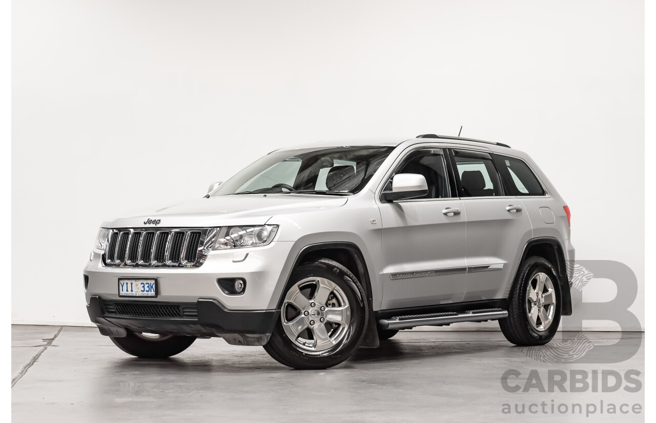 10/2012 Jeep Grand Cherokee Laredo (4x4) WK MY12 4d Wagon Silver V6 3.6L