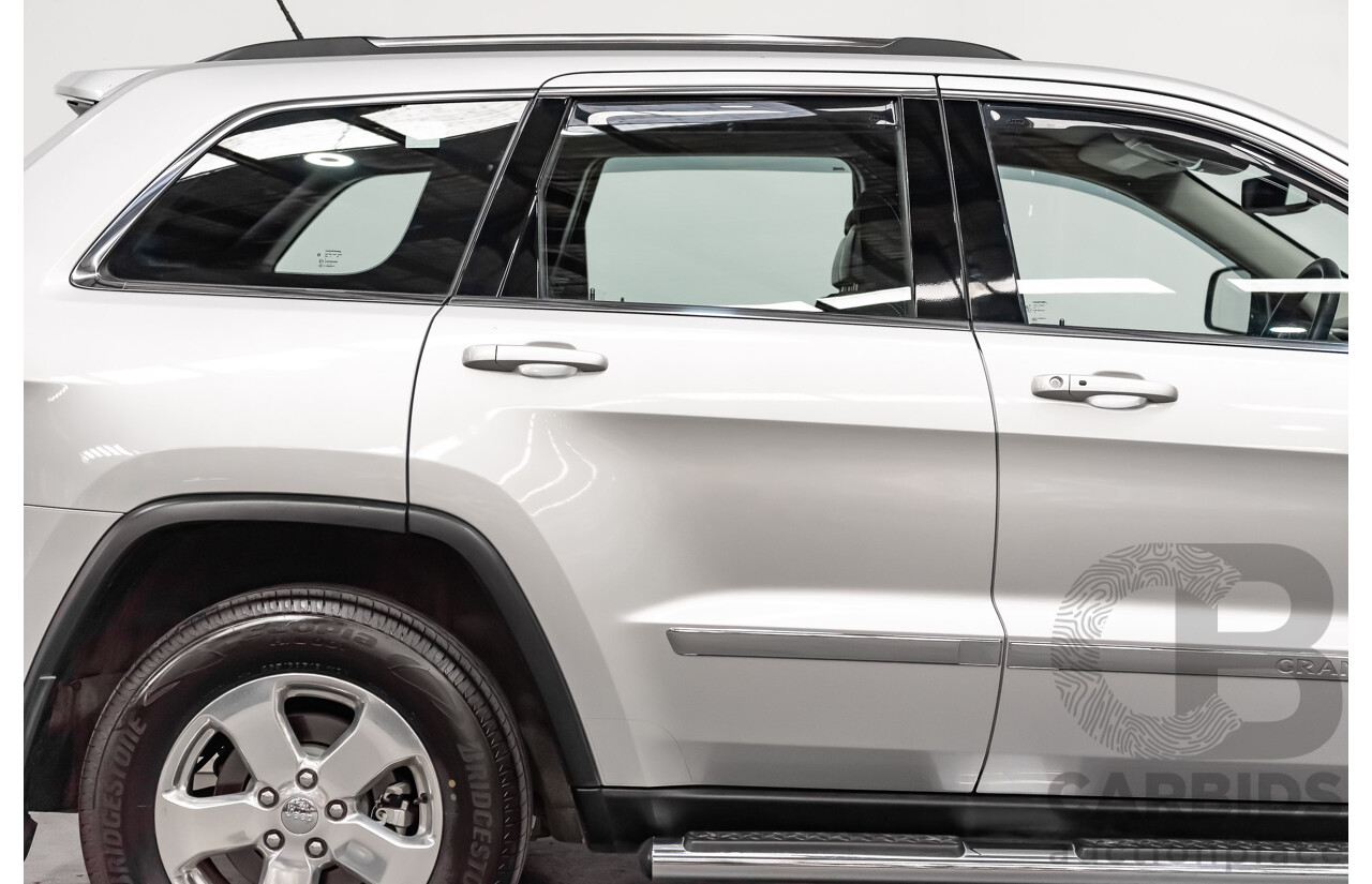 10/2012 Jeep Grand Cherokee Laredo (4x4) WK MY12 4d Wagon Silver V6 3.6L