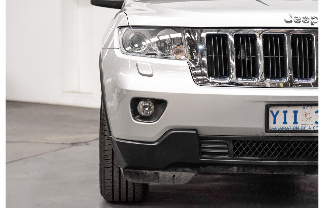 10/2012 Jeep Grand Cherokee Laredo (4x4) WK MY12 4d Wagon Silver V6 3.6L