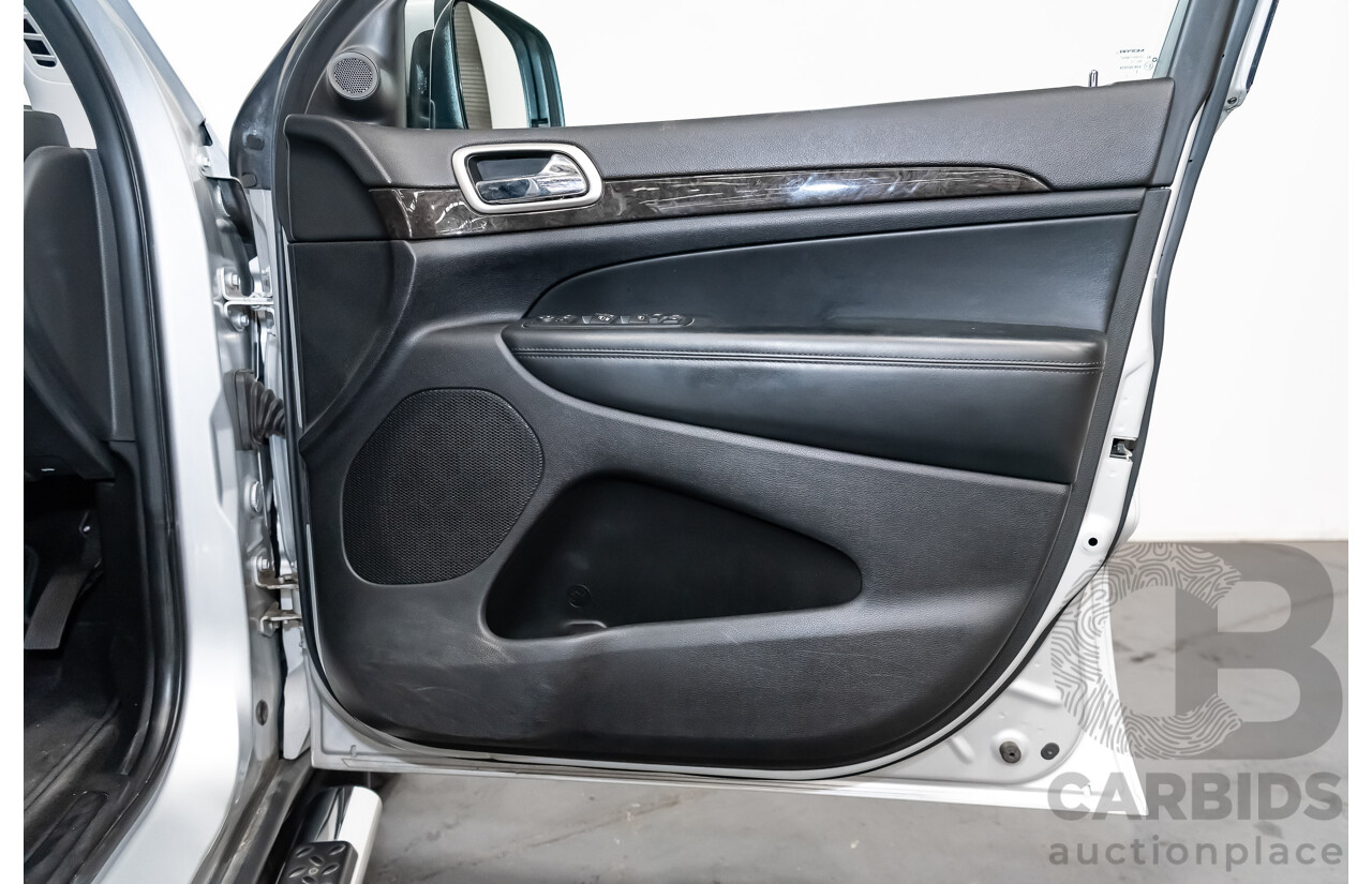 10/2012 Jeep Grand Cherokee Laredo (4x4) WK MY12 4d Wagon Silver V6 3.6L