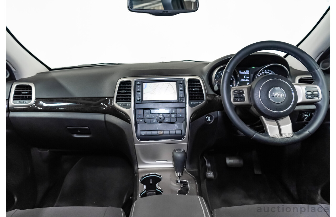 10/2012 Jeep Grand Cherokee Laredo (4x4) WK MY12 4d Wagon Silver V6 3.6L