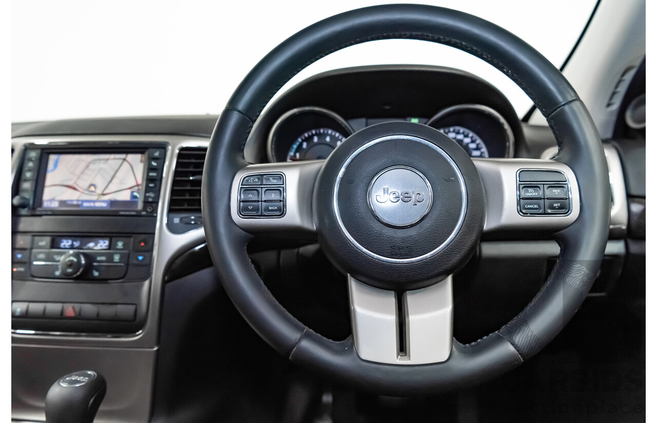 10/2012 Jeep Grand Cherokee Laredo (4x4) WK MY12 4d Wagon Silver V6 3.6L