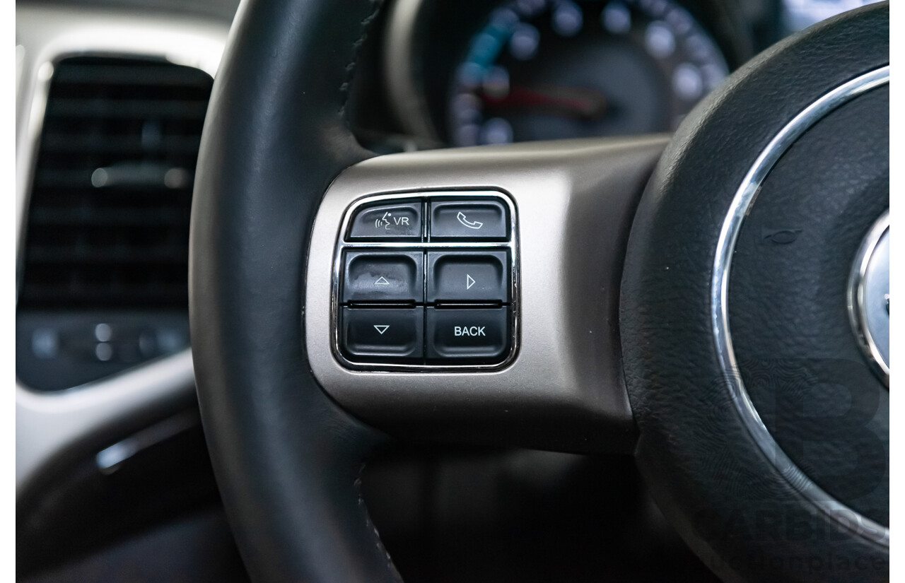 10/2012 Jeep Grand Cherokee Laredo (4x4) WK MY12 4d Wagon Silver V6 3.6L