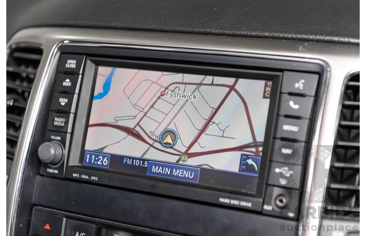 10/2012 Jeep Grand Cherokee Laredo (4x4) WK MY12 4d Wagon Silver V6 3.6L