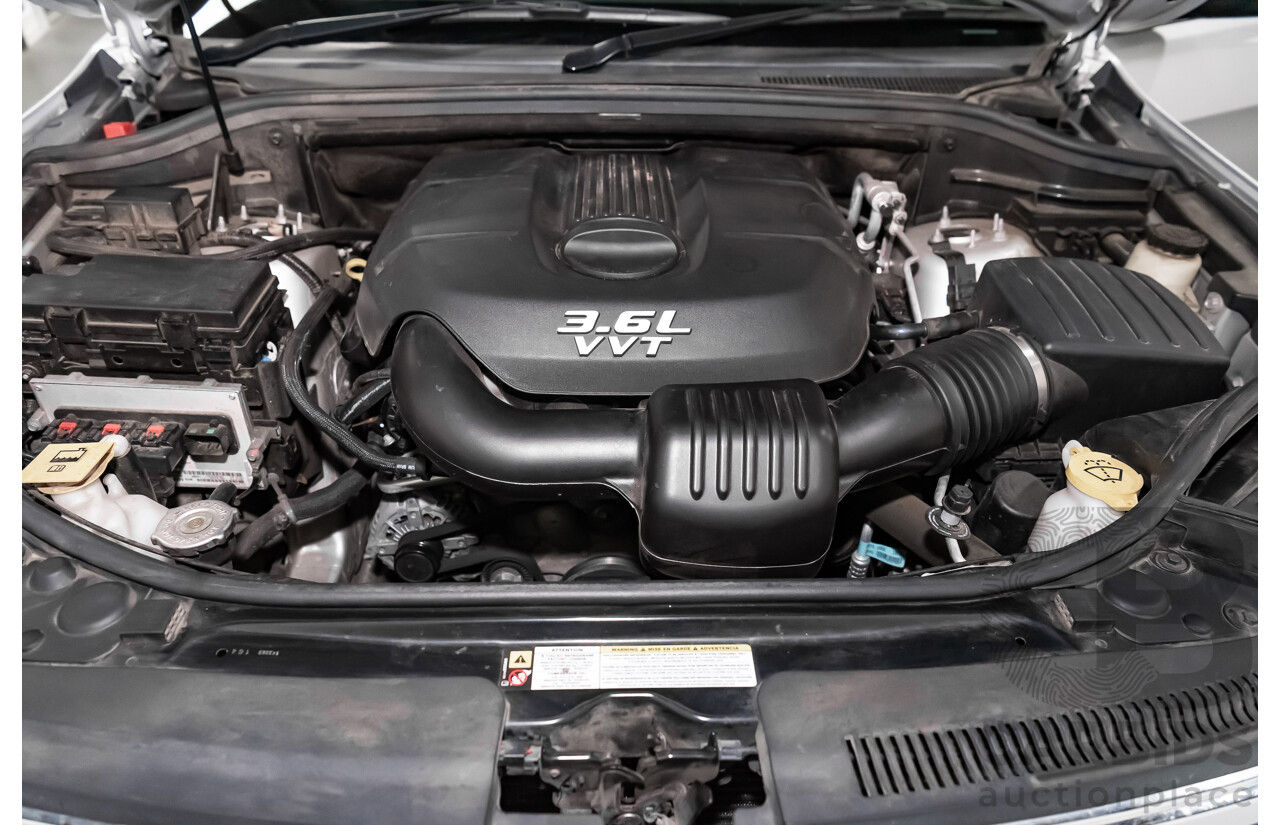 10/2012 Jeep Grand Cherokee Laredo (4x4) WK MY12 4d Wagon Silver V6 3.6L