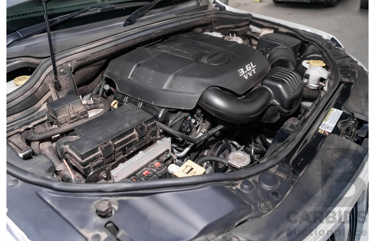 10/2012 Jeep Grand Cherokee Laredo (4x4) WK MY12 4d Wagon Silver V6 3.6L