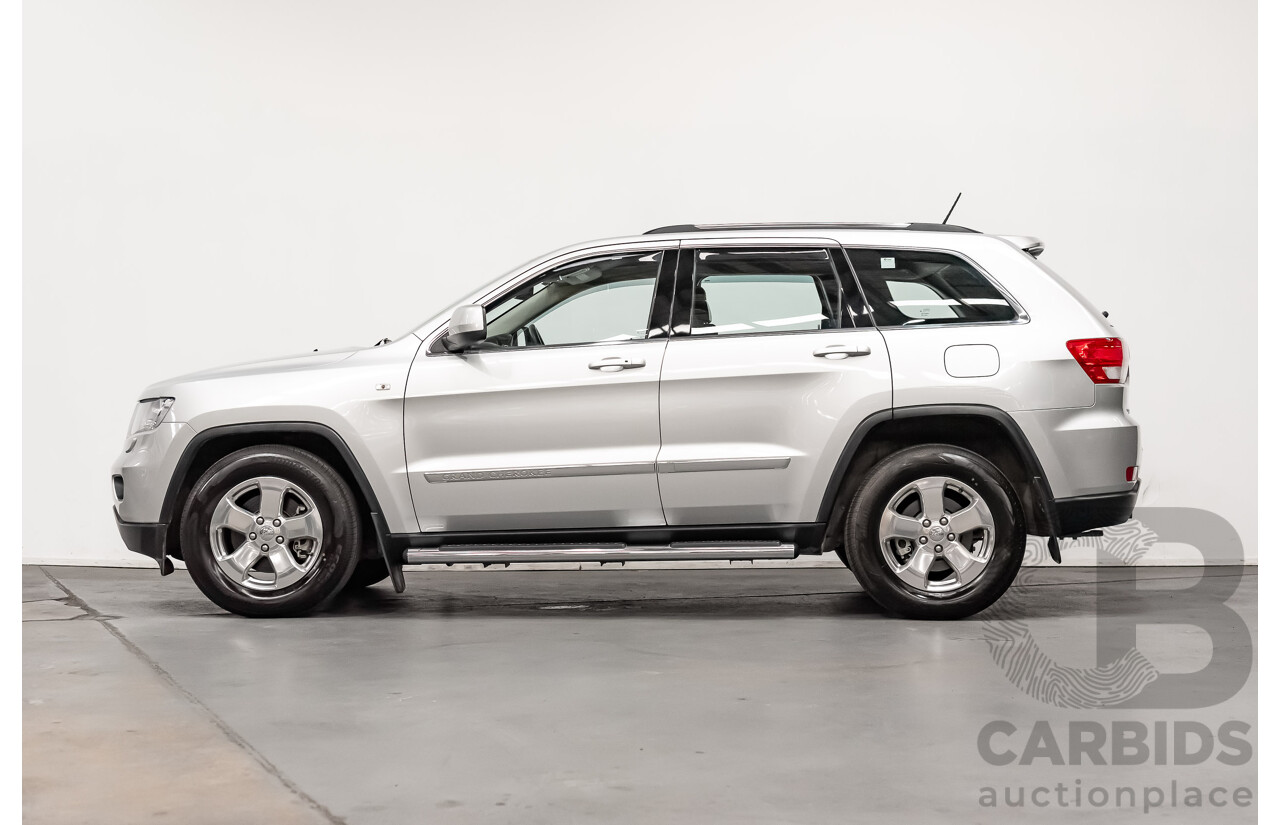10/2012 Jeep Grand Cherokee Laredo (4x4) WK MY12 4d Wagon Silver V6 3.6L