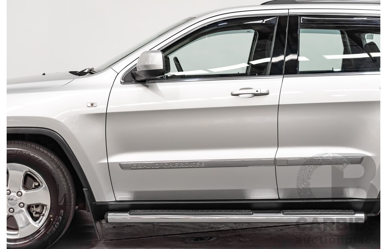 10/2012 Jeep Grand Cherokee Laredo (4x4) WK MY12 4d Wagon Silver V6 3.6L