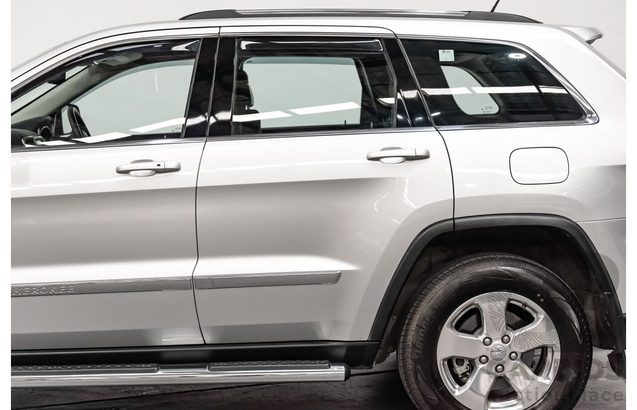 10/2012 Jeep Grand Cherokee Laredo (4x4) WK MY12 4d Wagon Silver V6 3.6L