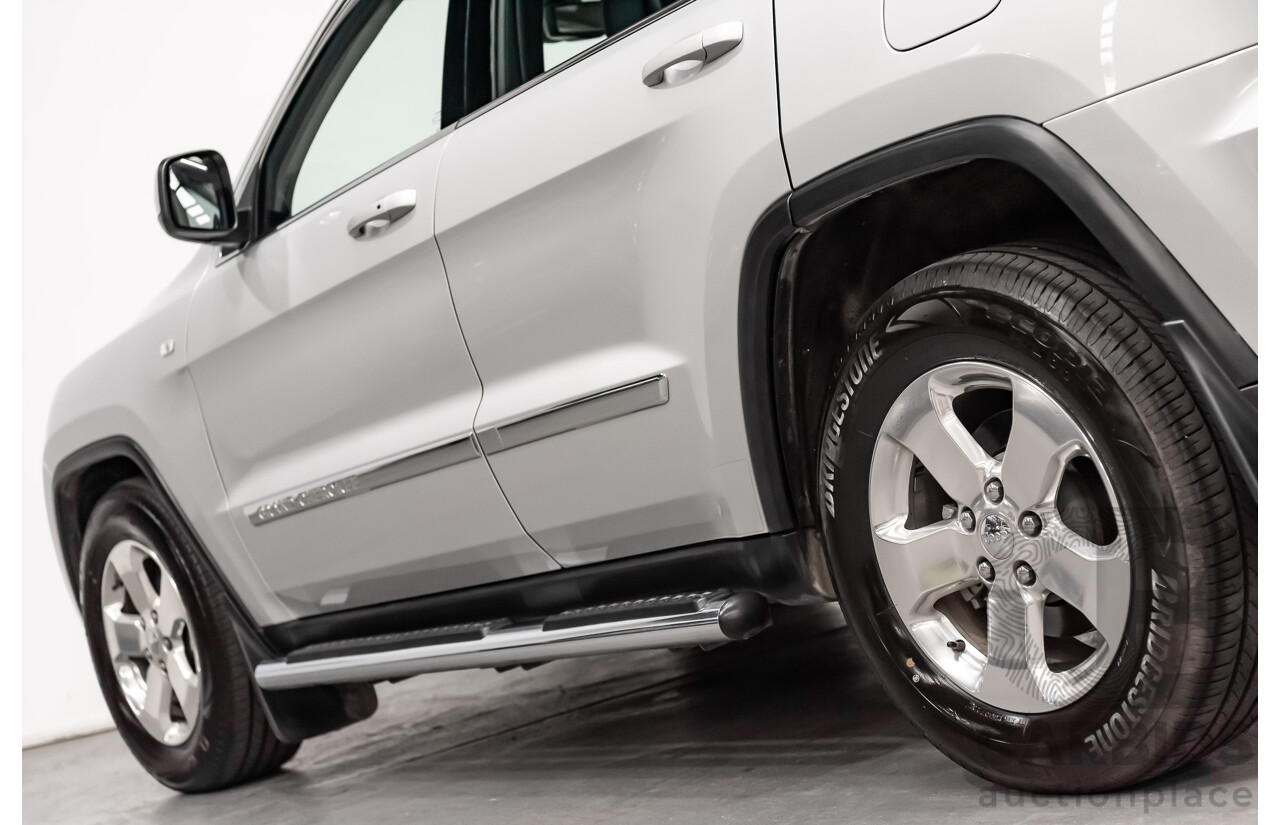 10/2012 Jeep Grand Cherokee Laredo (4x4) WK MY12 4d Wagon Silver V6 3.6L