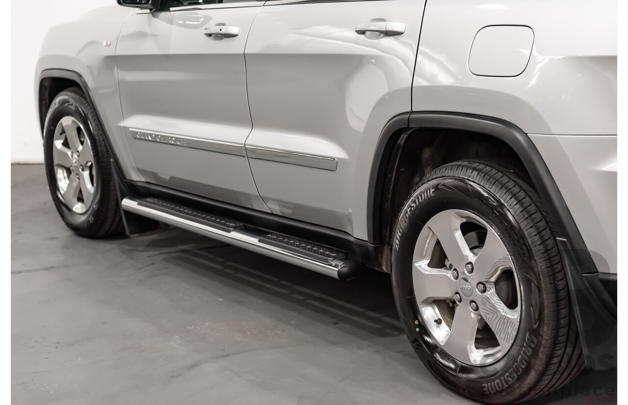 10/2012 Jeep Grand Cherokee Laredo (4x4) WK MY12 4d Wagon Silver V6 3.6L
