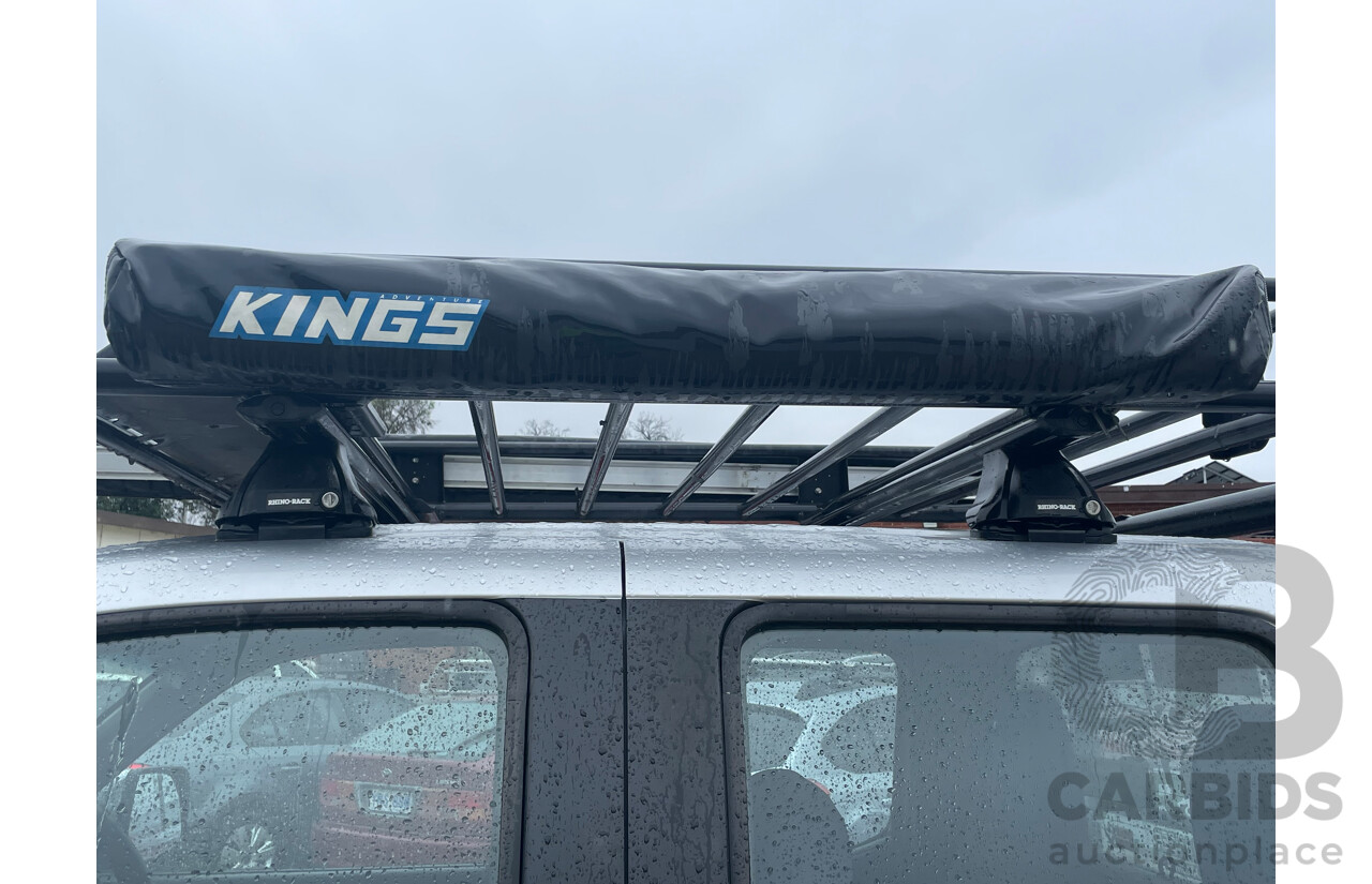 4/2010 Ford Ranger XLT (4x4) PK Dual Cab Utility Silver 3.0L