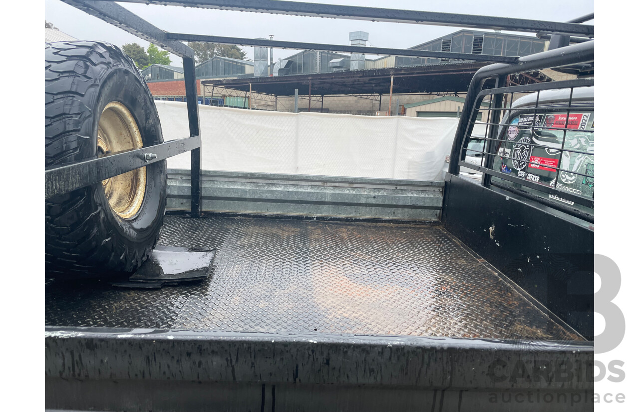 4/2010 Ford Ranger XLT (4x4) PK Dual Cab Utility Silver 3.0L