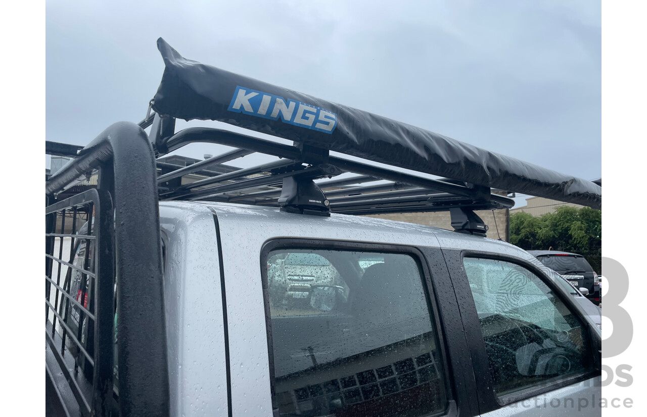 4/2010 Ford Ranger XLT (4x4) PK Dual Cab Utility Silver 3.0L