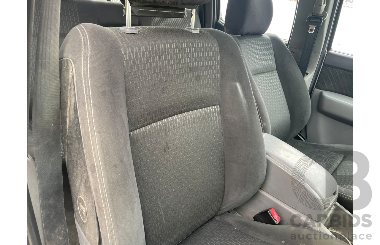 4/2010 Ford Ranger XLT (4x4) PK Dual Cab Utility Silver 3.0L