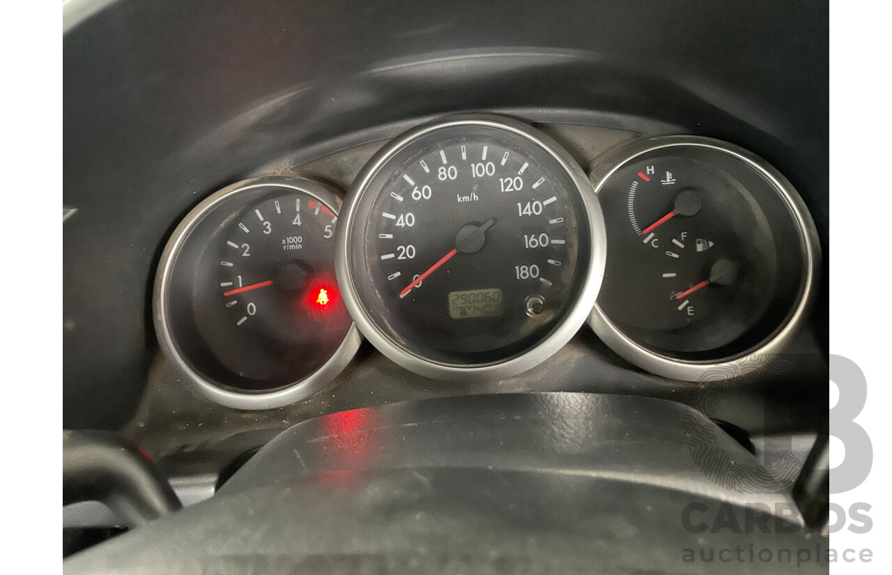 4/2010 Ford Ranger XLT (4x4) PK Dual Cab Utility Silver 3.0L