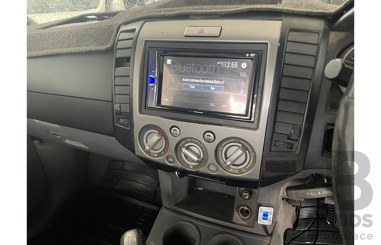 4/2010 Ford Ranger XLT (4x4) PK Dual Cab Utility Silver 3.0L