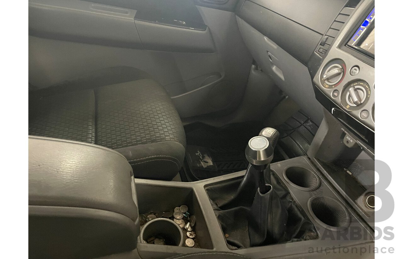 4/2010 Ford Ranger XLT (4x4) PK Dual Cab Utility Silver 3.0L