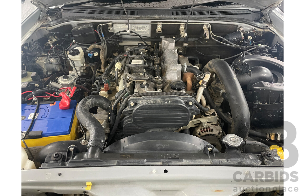 4/2010 Ford Ranger XLT (4x4) PK Dual Cab Utility Silver 3.0L