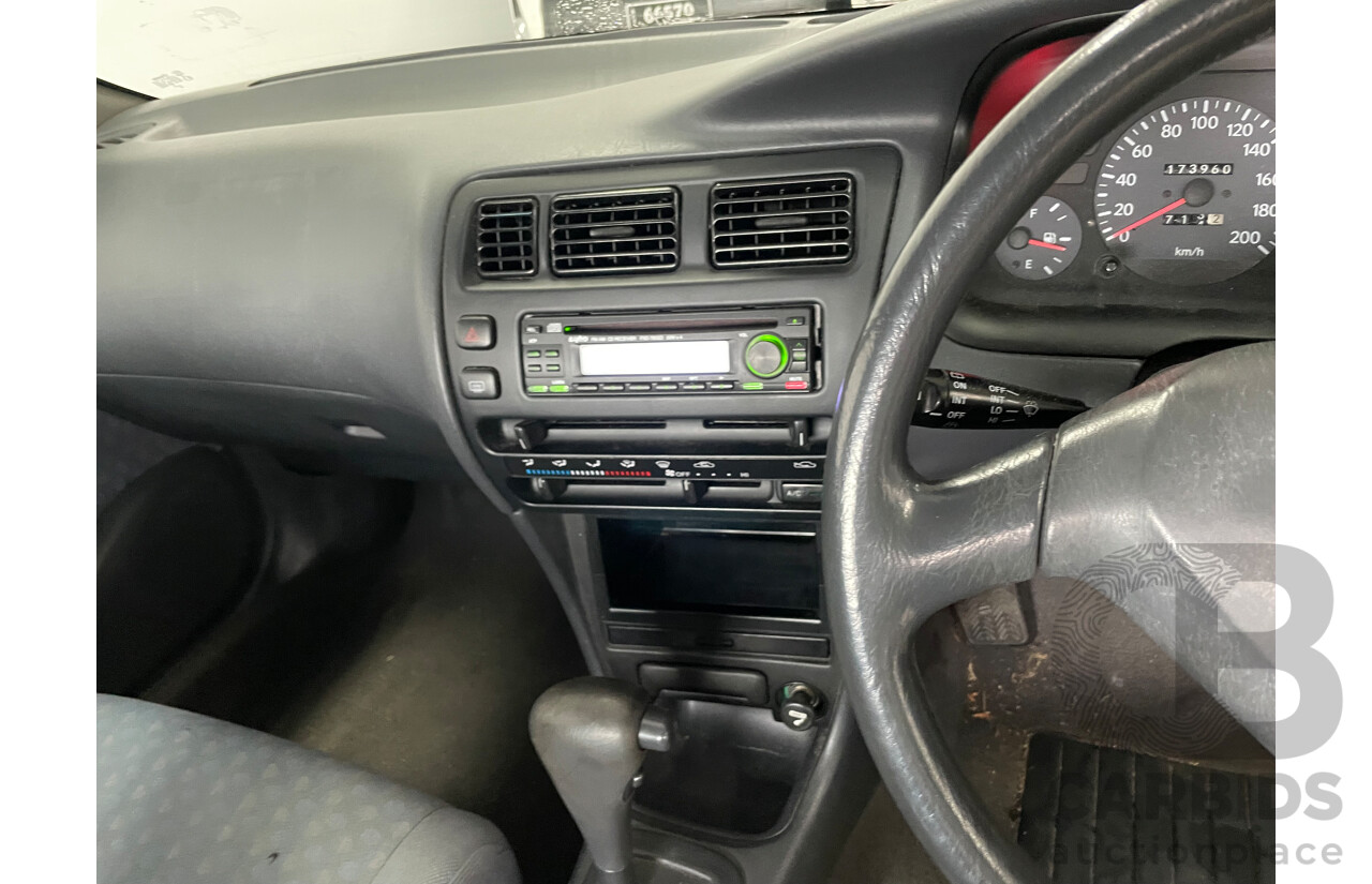 10/1996 Toyota Corolla CSi SECA AE101R 5d Liftback Maroon 1.6L