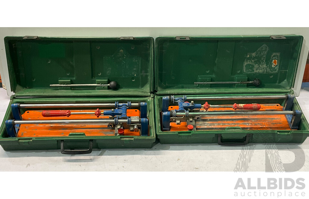 Tile Cutter X2 - Lot of 2