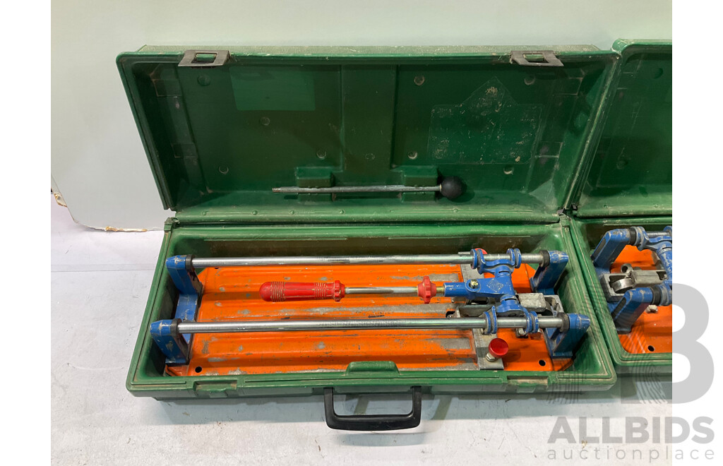 Tile Cutter X2 - Lot of 2
