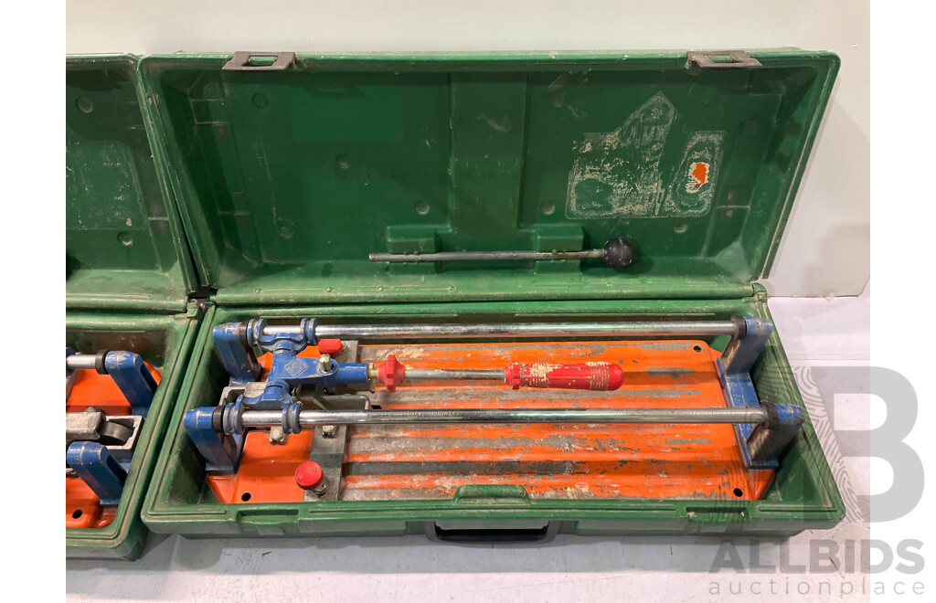 Tile Cutter X2 - Lot of 2