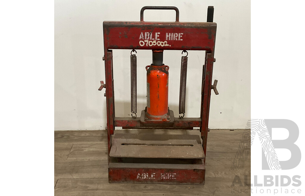 Hydraulic Brick/Block Spliiter