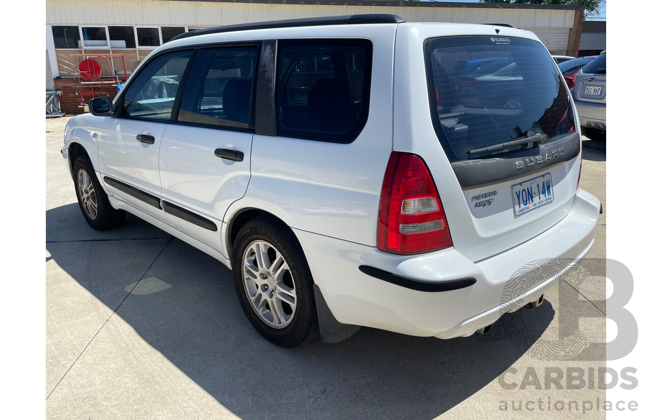 1/2005 Subaru Forester XT Luxury MY05 4d Wagon White 2.5L