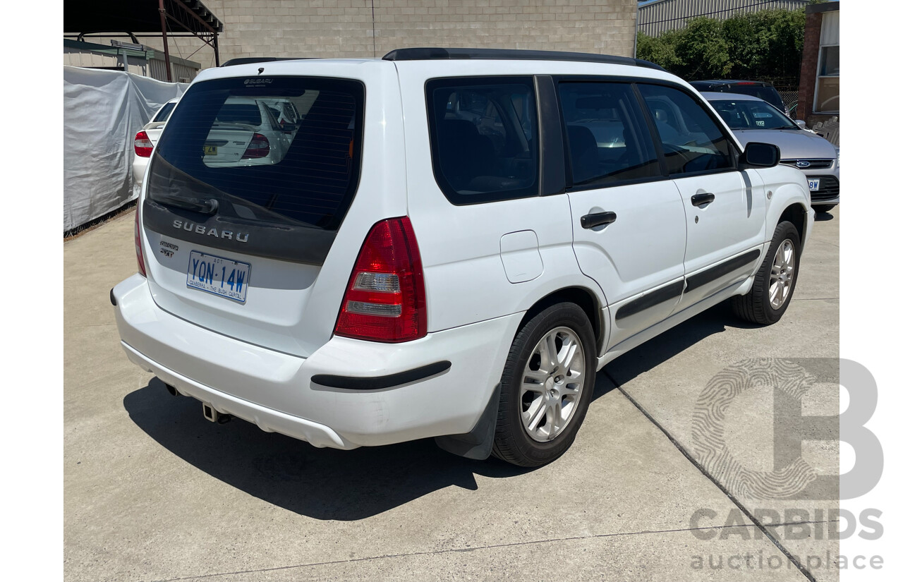 1/2005 Subaru Forester XT Luxury MY05 4d Wagon White 2.5L